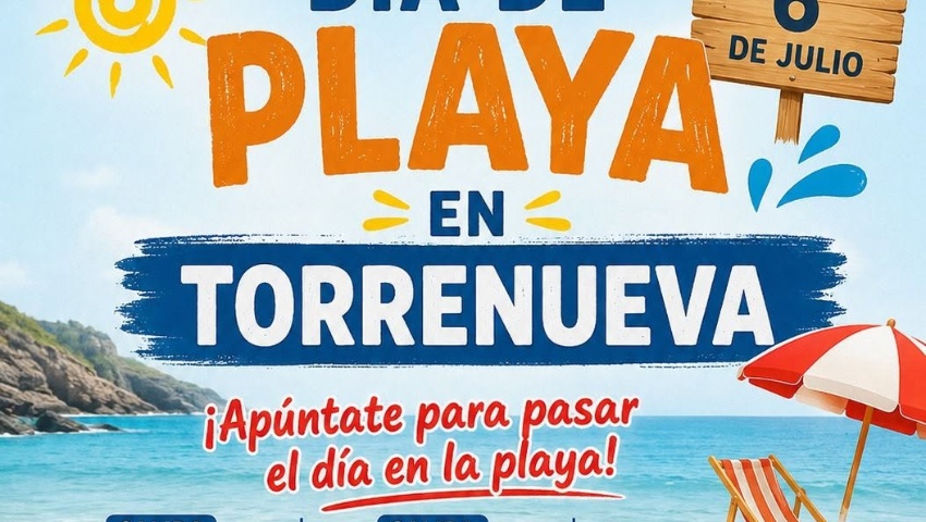Día de playa en Torrenueva.