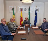 Reunion con el Delegado de Fomento, Articulación del Territorio y Vivienda de la Junta de Andalucía en Granada, Antonio Ayllón Moreno.