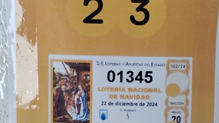 Lotería de Navidad 2024.