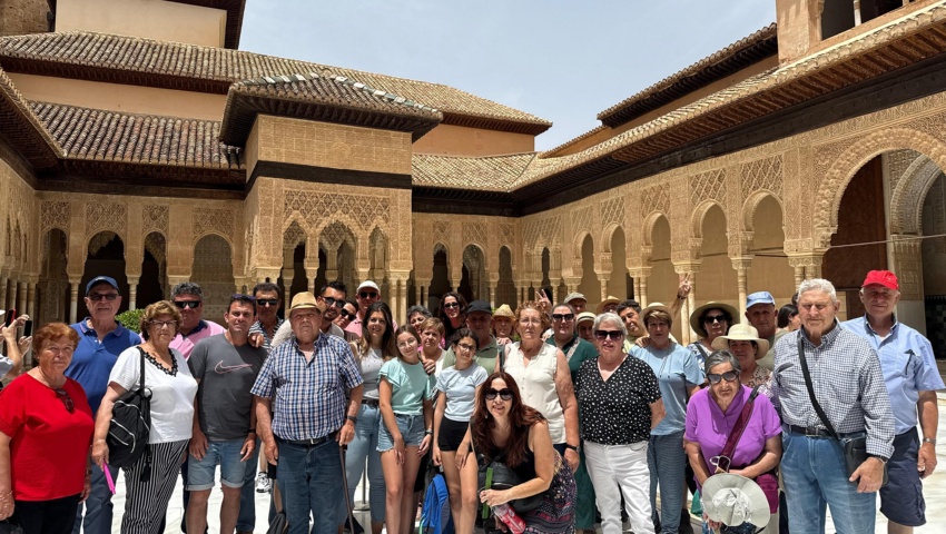 Viaje a la Alhambra de Granada.