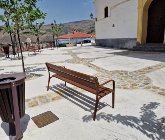 Finalizan las obras de remodelación y embellecimiento de la Plaza de la Iglesia.