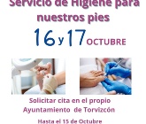 Servicio de higiene para nuestros pies.