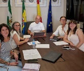 Empiezan las reuniones de trabajo para planificar el inicio de curso del proyecto de diseño de moda ALPUJARRA SLOW FASHION.