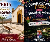 Programa de las fiestas "Feria en honor a la Virgen del Rosario 2026".