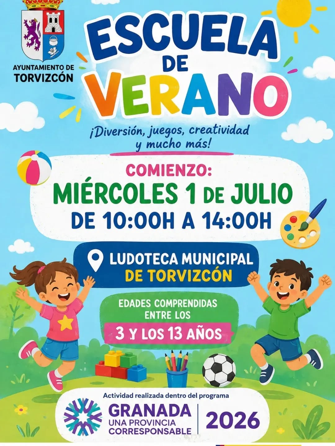 Inicio de la Escuela de Verano en Torvizcón.