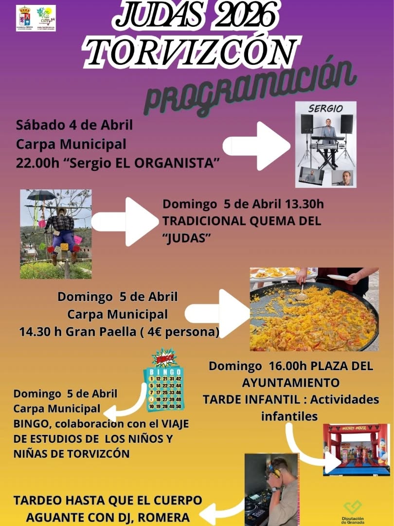 Torvizcón celebra la festividad Semana Santa y del "Judas".